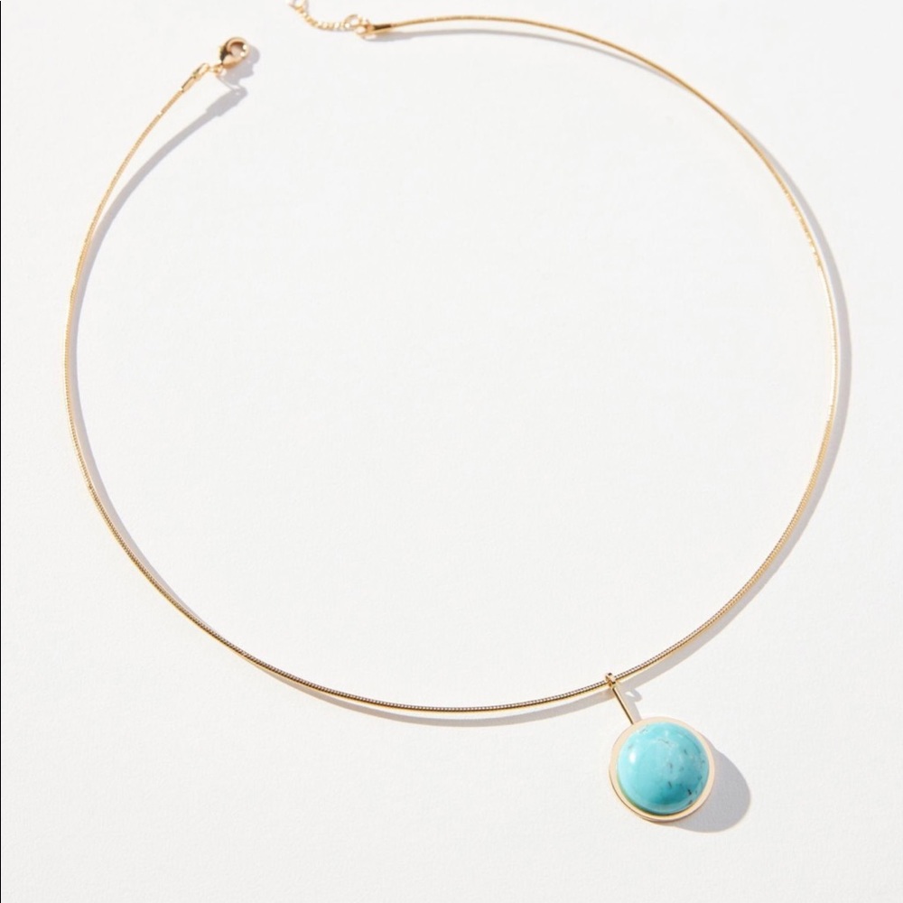 COPY - 🆕 ANTHROPOLOGIE | Gold and Turquoise Collar Necklace